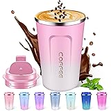 JTRYEMU Travel coffee mug 12 oz Insulated Coffee