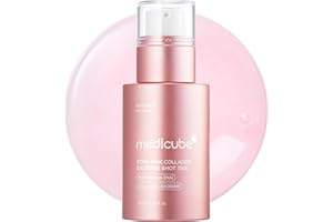 medicube PDRN Pink Collagen Exosome Shot Serum 7,500 PPM | Liquid Skin Booster | Exosome, Salmon DNA PDRN, Spicules | Uneven 