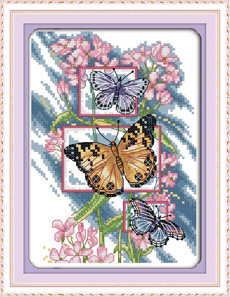 Cross Stitch Counted Kits Stamped Kit CrossStitching Pattern for Home Decor, 11CT
