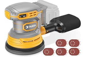 Cordless Random Orbital Sander Compatible for Dewalt 20v 60v Battery(NO Battery), Electric Palm Orbital Sander With Dust Coll