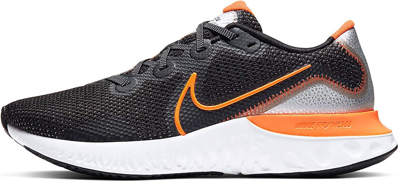 nike running shoes black orange