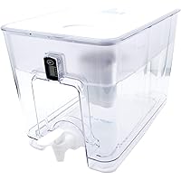 Epic Pure Countertop Water Filter Dispenser For Drinking Water. 36 Cup 150 Gallon Long Last Filter. BPA Free Removes…