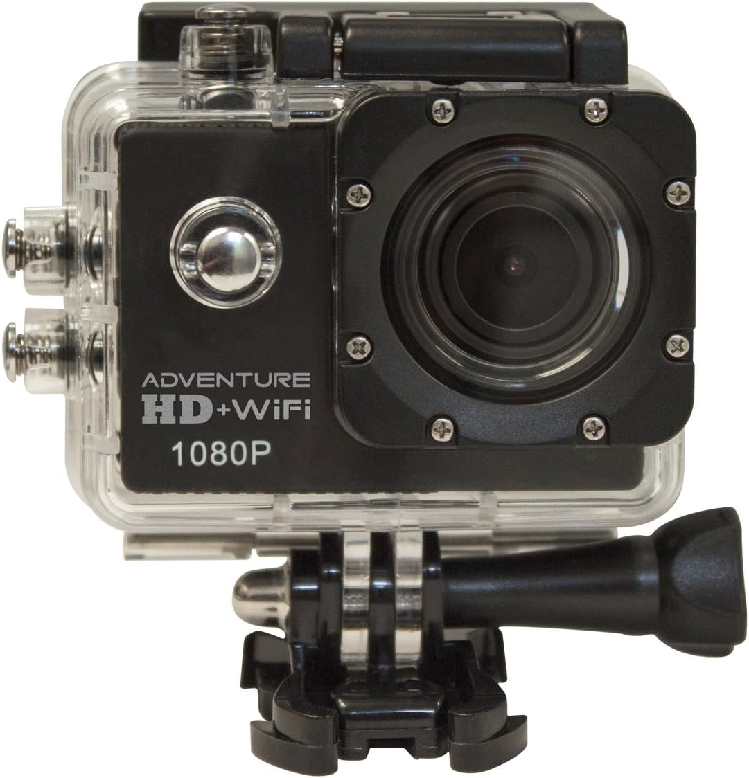 Cobra Adventure HD 5210 WiFi Action Camera, Black