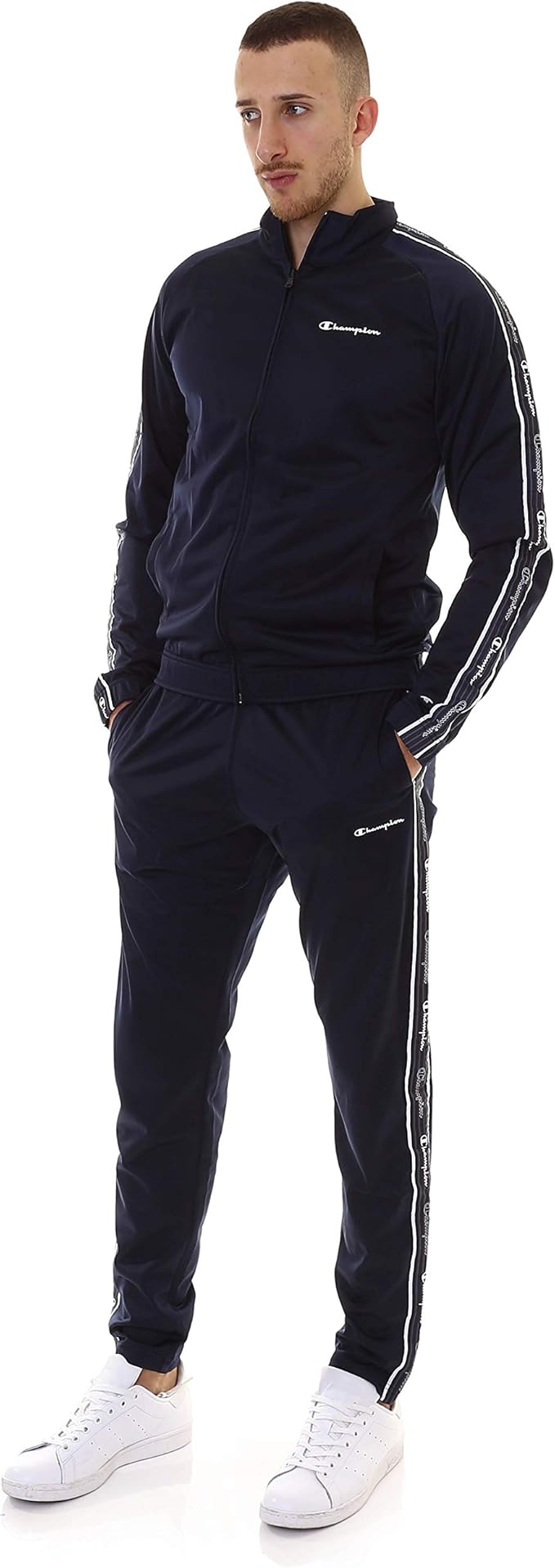 champion logo tracksuit