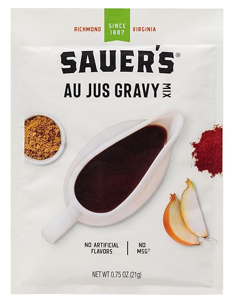 SAUER’S AU JUS GRAVY MIX, 0.75 OZ