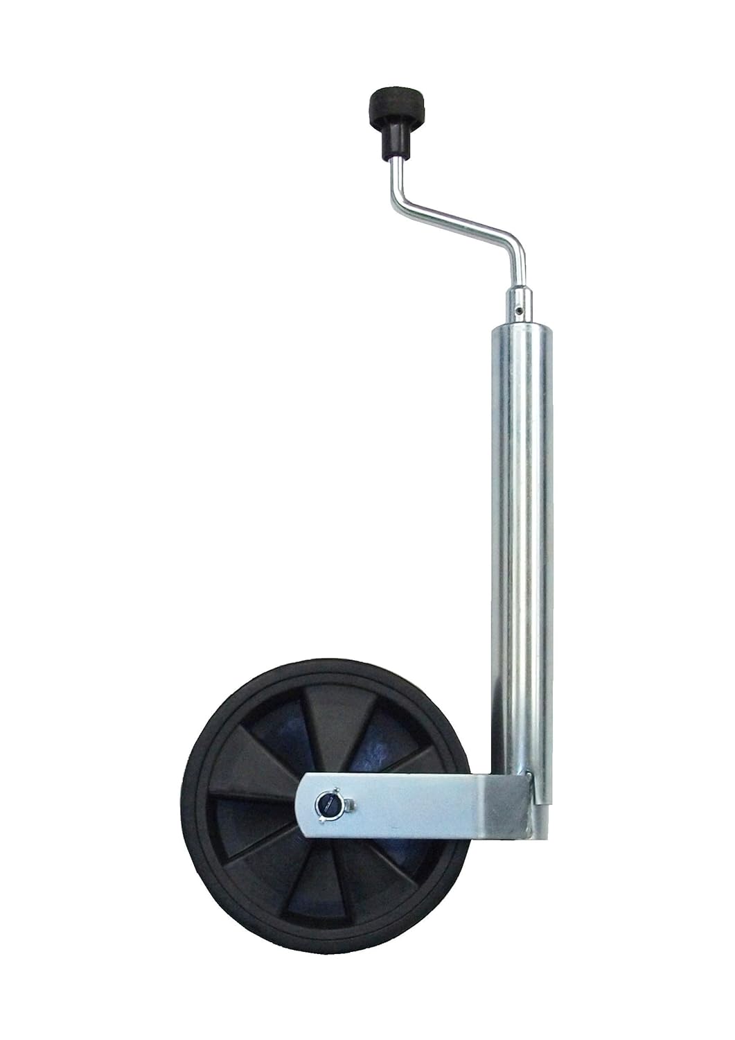 Caravan, trailer 48mm Jockey Wheel with solid plastic wheel ALKO style
