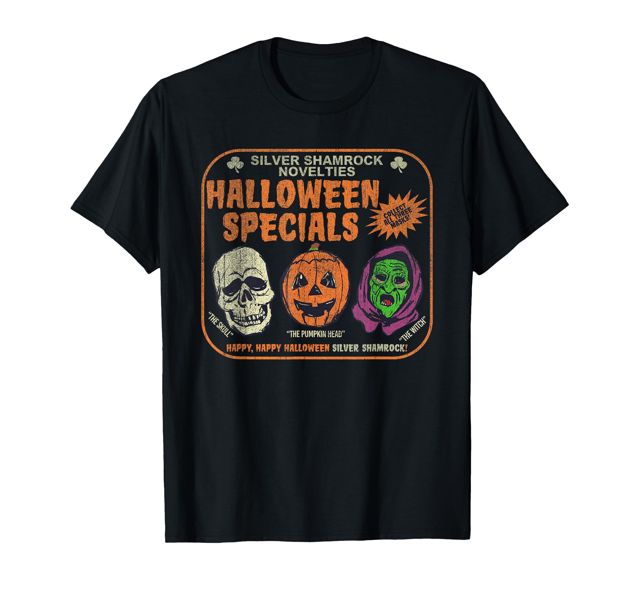 Photo 1 of ****STOCK PHOTO SIMILAR TO ITEM****
Silver Shamrock Novelties Halloween Specials T-Shirt Small