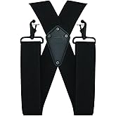 MELOTOUGH Suspenders for Men,Industrial Suspenders for Jeans,Men Suspender for Big and Tall, 2&rdquo;Work Suspender,Christmas Gifts