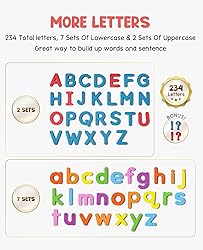 Gamenote Classroom Magnetic Alphabet Letters Kit