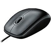 Logitech B100 Optical USB Mouse,Black