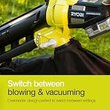 Ryobi OBV18 18V ONE+ Cordless Brushless Blow-Vac Body Only Hyper Green view 7