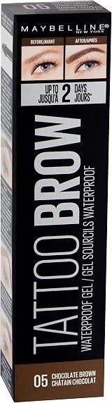 Maybelline Tattoo Brow Waterproof Gel 05 Chocolate Brow Definer view 7