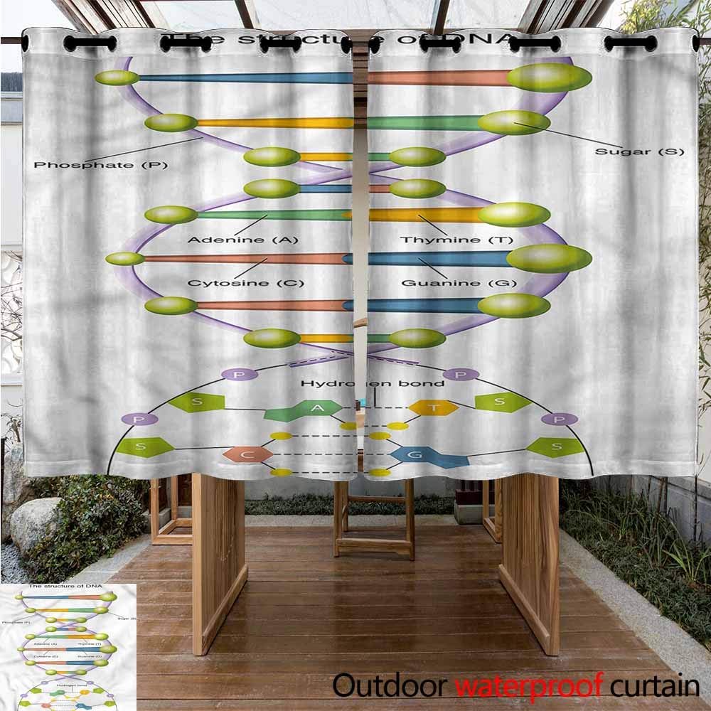 Amazon Com Sunnyhome Outdoor Grommet Window Curtain Educational