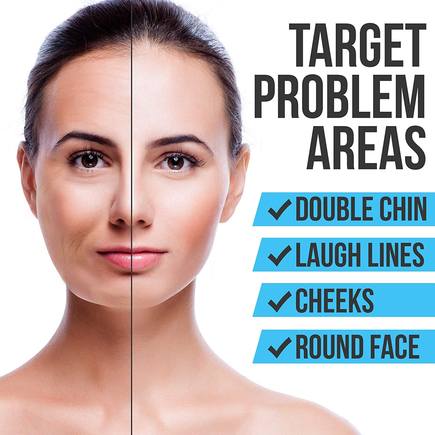 Face Lift Tape, Pain-Free Transparent Face Lifting Sticker, Invisible Waterproof Elasticity Wrinkle Lift Patch for Instant Face Neck Lift Reduce Double Chin Beauty Up Tape(40PCS/Box): Beauty