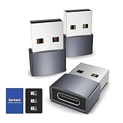 Syntech USB C Female to USB Male Adapter Pack of 3