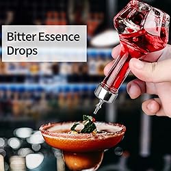 LINALL Bitters Bottle Set - Dasher Top Professional