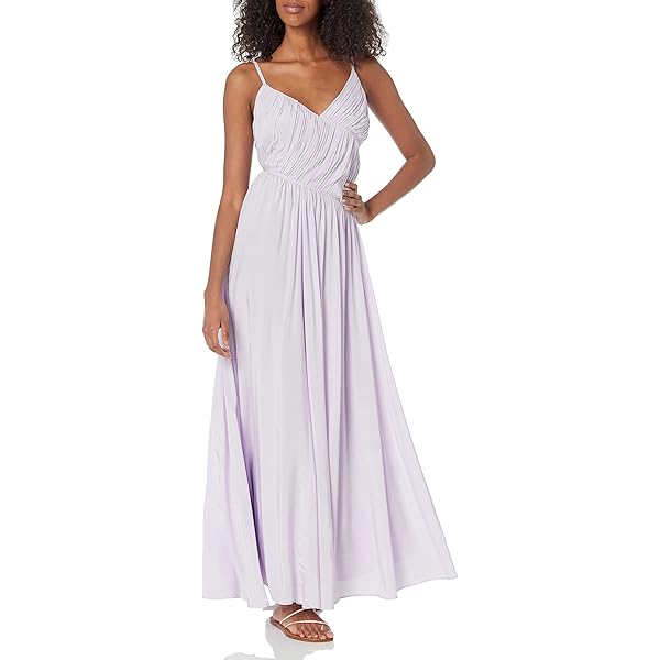 endless rose mixed lace satin maxi dress endless rose Women's Lace Satin Maxi Dress