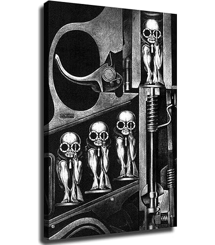 Amazon.com: Posterjacks UK HR GIGER Birthmachine Gothic Art PAPER