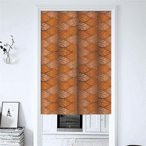 Amazon ゆ 暖簾 65x90cm 1 芸術的な秋の自然華やかな落ち葉装飾的なパターンに触発 おしゃれ 目隠し和風間仕切りに 断熱カーテン 突っ張り式暖簾キチンリビングロングカーテン のれん 布 手作り 暖簾 麻 のれん 損益計算書 のれん オンライン通販
