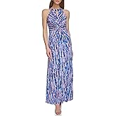 Eliza J Womens Desk to Dinner Halter Neck Dress