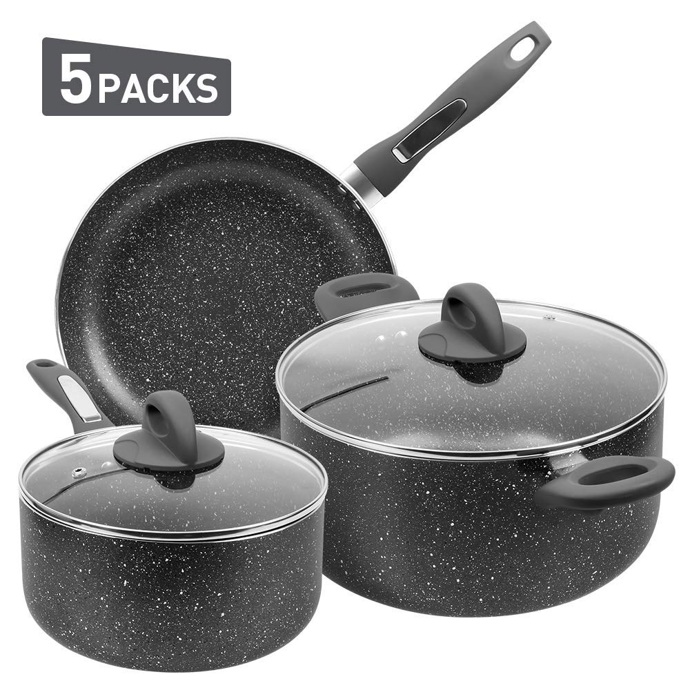 Best non stick stone cookware set