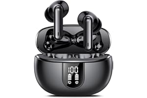 VEKJ Ai Translation Earbuds Real Time No Subscription, 164 Languages Translator Earbuds with 6 Translation Modes, Audio and Video Calls Translator Headphones, 42H Audifonos Traductores Inglés Español