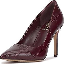 Vince Camuto Women's Savilla Pump, Plum Croco