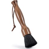Belongtous Coffee Grinder Cleaning Brush, Fluffy &amp; Soft Bristles Coffee Brush and Walnut Wood Handle, Espresso Machine Brush Cleaner Tool for Barista Home Kitchen