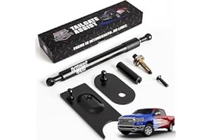 InTimesAuto Truck Tailgate Assist Accessories for 2009-2024 Dodge Ram 1500 2500 3500, No-Drill Installation, Smooth Drop Rate for Enhanced Safety and Durability in Off-Road Adventures