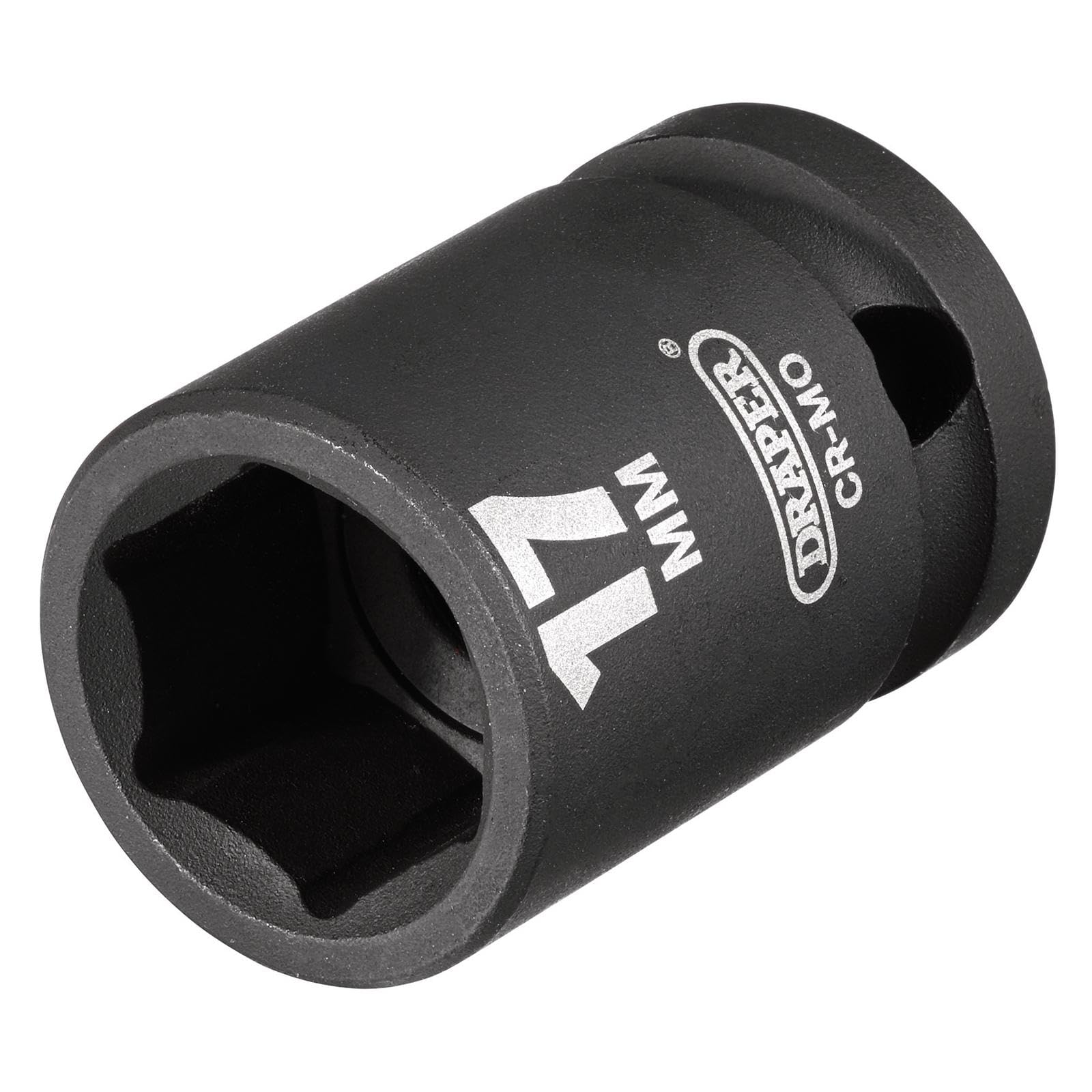 Draper Expert HI-TORQ® 6 Point Impact Socket | 1/2" Square Drive 17mm Deep Spark Plug Socket | 28496