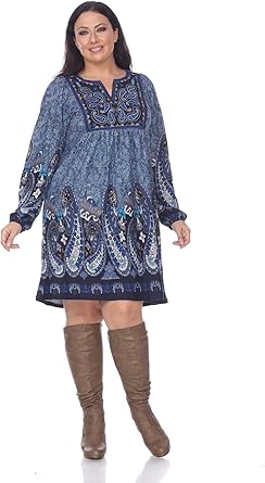 embroidered sweater dress