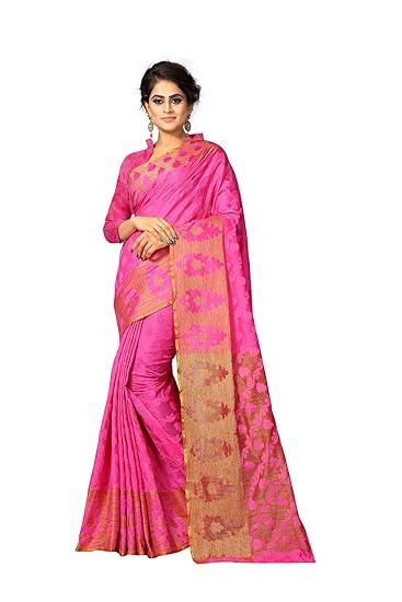 Divaastha Cotton Silk Woven Design Kanjivaram Saree