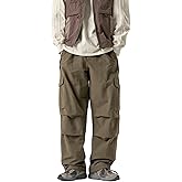 Unisex Parachute Cargo Pants Y2k–Quick Dry Joggers Lightweight Waterproof Baggy Hiking Fishing Work Pants for Outdoor