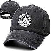 Alien Big Foot Funny Retro Washed Cotton Baseball Cap, Adjustable Lightweight and Breathable Unisex Outdoor Sasquatch Hat, Gifts for Men Women Moms Dads Grandpa Husband Friend Bestie Coworker Boss