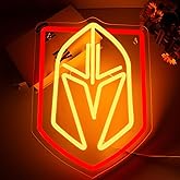 Ice Hockey Neon Signs,Hockey Team Logo Light,Ice Hockey LED Sign,Sports Neon Lights,Hockey Light,Hockey Club Decor,Hockey Gifts for Boys,Ice Hockey Team Fans,Size 15.4 * 11.4 inches(FMXD140)