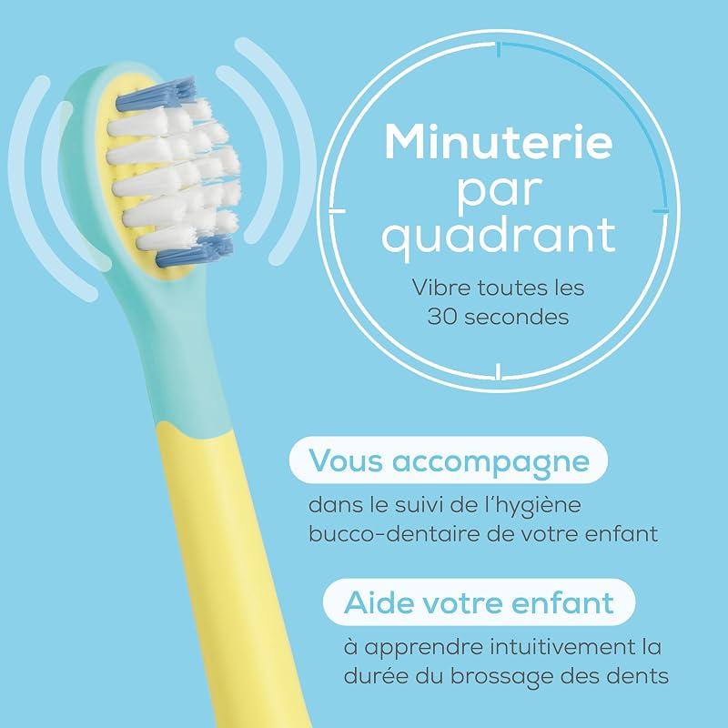 SC 11 Aqua Blue Bob L'éponge brosse à dents électrique pour enfants