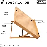 Oypla A2 Wooden Art Drawing Board Table Canvas Workstation Sketch Easel view 2