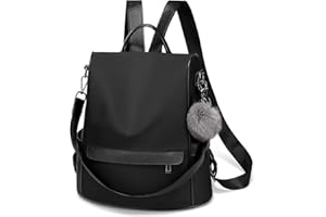 CHERUTY Women Backpack Purse Nylon Anti-theft Fashion Casual Lightweight Travel Shoulder Bag