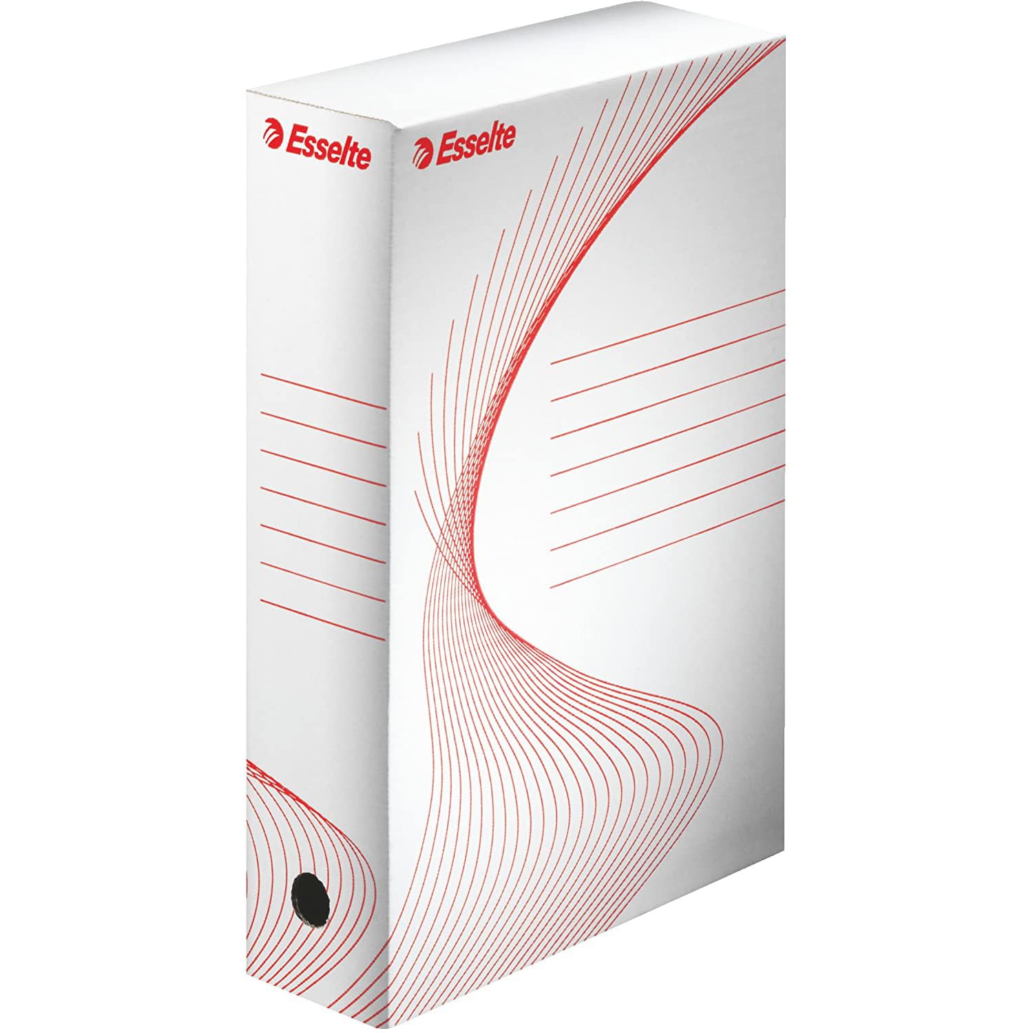 Esselte 80 mm Archiving Box - White, Pack of 10