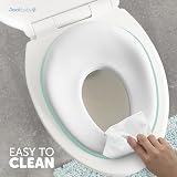 Jool Baby Potty Training Seat Aqua Fits Round Elongated Toilets view 5