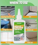 GleamGlee 150ml Mould Remover Gel for Deep Cleaning Surfaces view 6