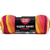 RED Heart Super Saver Yarn-Fruity Stripe