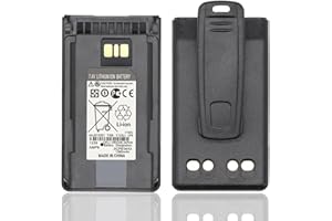 LIENIAO AAJ67X001 Battery AAJ68X001 Battery [2025 New Version] for Vertex Standard VX-451 VX-454 VX-261 EVX-231 EVX-261 FNB-V134 FNB-V133Li FNB-V138Li FNB-V134LI-UNI FNB-V133LI-UNI Battery and Belt Clip