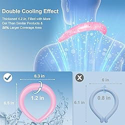 KingPavonini Neck Cooling Tube with Larger Coverage