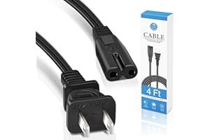 Sopito AC Power Supply Cord Replacement(4 Ft Long) for Recliner Lift Chair Okin, Limoss, Pride, Lazboy, Berkline, etc.