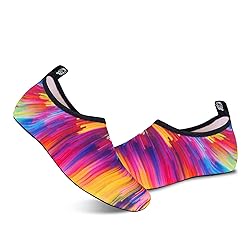 WateLves Womens and Mens Kids Water Shoes Barefoot