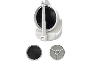 Vegapunk Rechargeable Smoke Away Purifier Fan for Indoors - Portable Odor Exhaust Eliminator Remover Eater Filter - The High Fan for Desktop - White