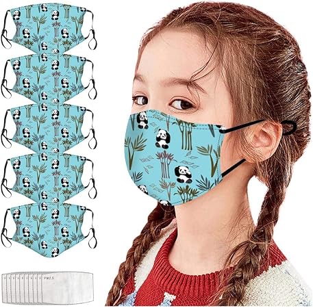 Amazon 子供用マスク Maszone 超快適マスク 子供用 布マスク 洗えるマスク スポーツマスク 5枚入り マスク 子供 キッズサイズ フェイスカバー 枚入り クマ ネコ 恐竜 子供用マスク キャラクター 抗菌防臭 肌にやさしい 通気性 男女兼用 防塵マスク Maszone 布マスク