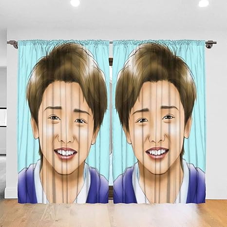 Amazon Co Jp 売れ行きがよい大野智 おおの さとし 1 北欧風 人気 カーテン 1級遮光 2枚組 保温 防寒 防音 おしゃれ カーテン 洗えるプライバシー保護 カーテン かわいい 寝室 客間 高級感のあるカーテン ホーム キッチン