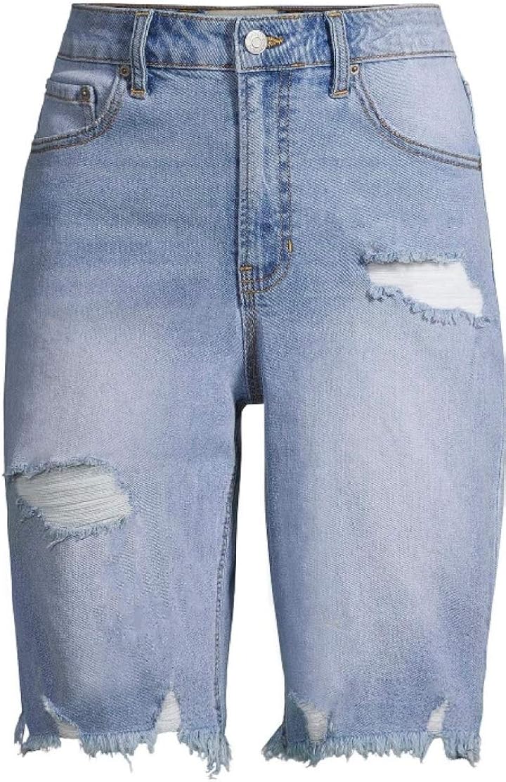 high rise bermuda shorts